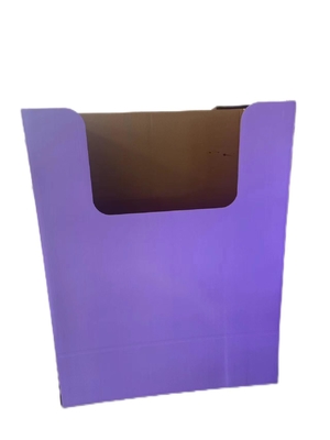 Desain Slotted Full Palet Lipat Karton Packing Pasar Double Wall 7 Ply Wall